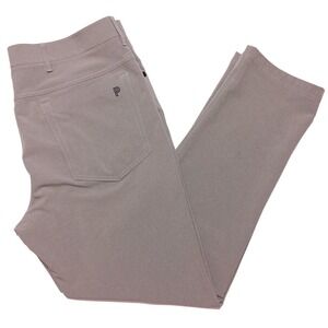 PUBLIC REC Men's 5-Pocket Dealmaker Performance Pants Beige Straight ~ 34 x 30
